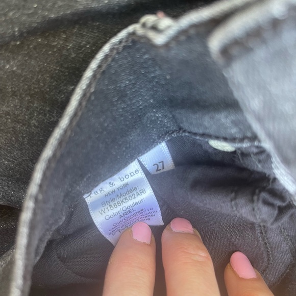 Rag and Bone High Rise Skinny Jeans - Picture 5 of 5